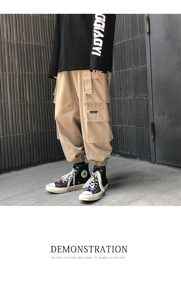 Hip-hop Boys' Loose Overalls Hip-hop Boys' Loose Overalls